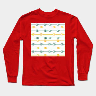 Horizontal Arrows Long Sleeve T-Shirt